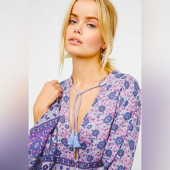 EUC Spell Kombi Blouse Medium - Picture 2 of 9